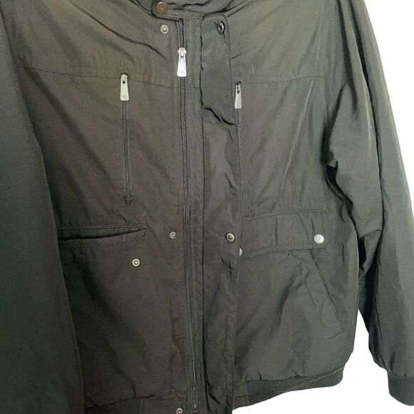 rainforest black bomber jacket XL - Picture 3 of 8